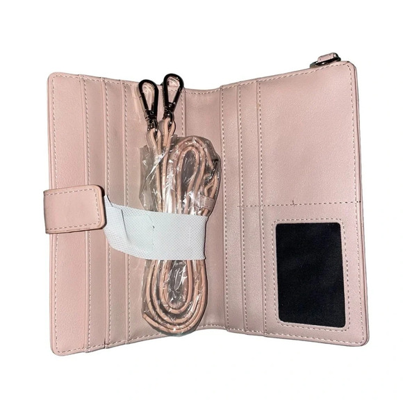 NEW STEVE MADDEN Patsy Phone Case Wallet Removable Crossbody Purse Clutch Bag - Picture 8 of 12